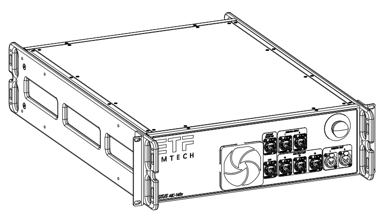 AIC-142x technical product drawing