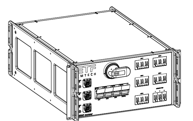 PentaPak power distribution module technical product drawing